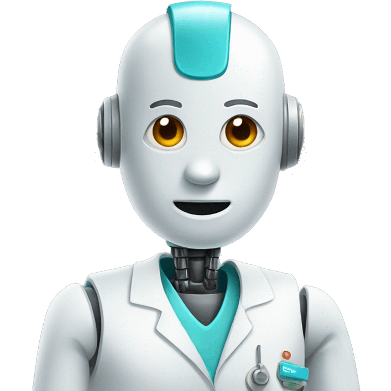 robots in medicine emoji