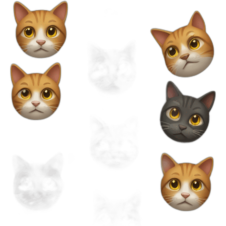 suspicious cat emoji