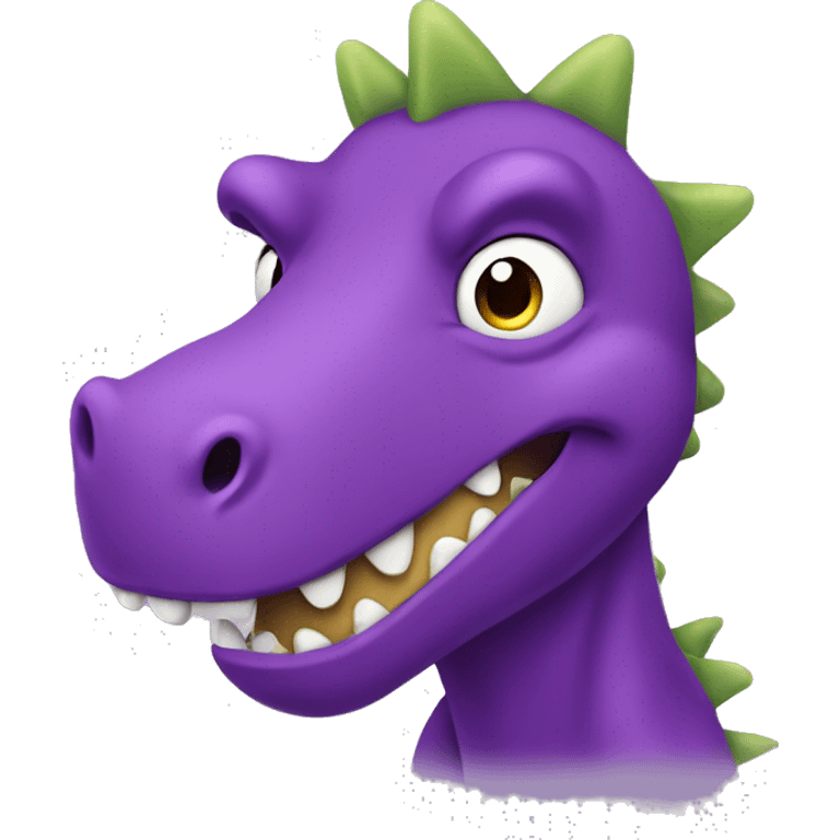 barney dino emoji