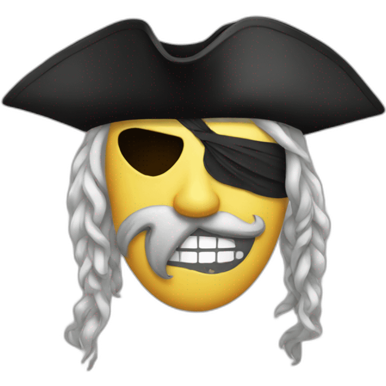 Pirate masqué  emoji