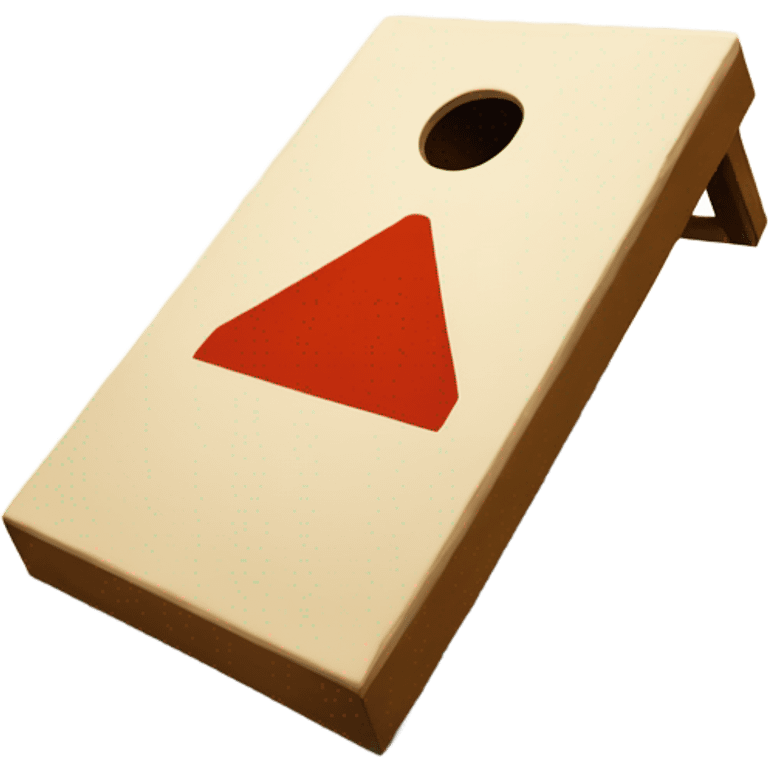 Cornhole emoji