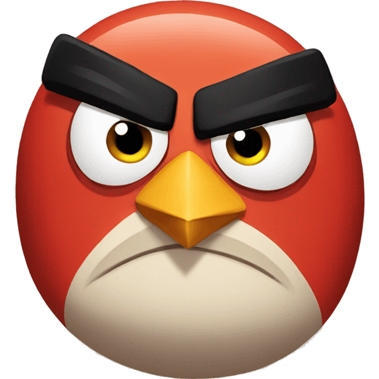 Chuck from Angry Birds emoji