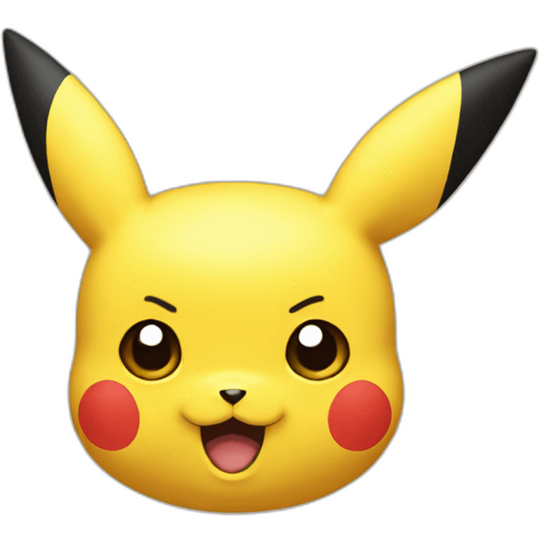 Pikachu head emoji