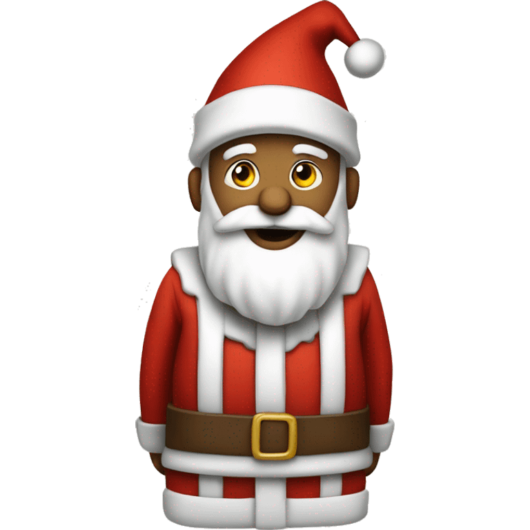 santa claus but with a miter instead of his hat emoji