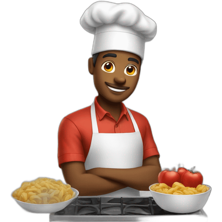 main cook red emoji