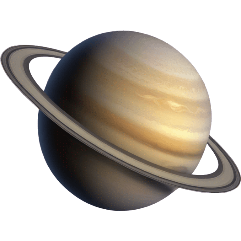 Planet Saturn emoji