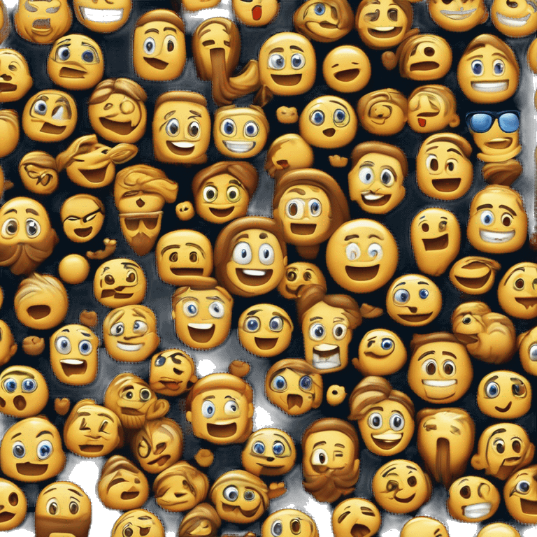 emoji chłopaka z włosami koloru brązowego niebieskimi oczami oraz okularami firmy cartier o jasnym kolorze skory emoji