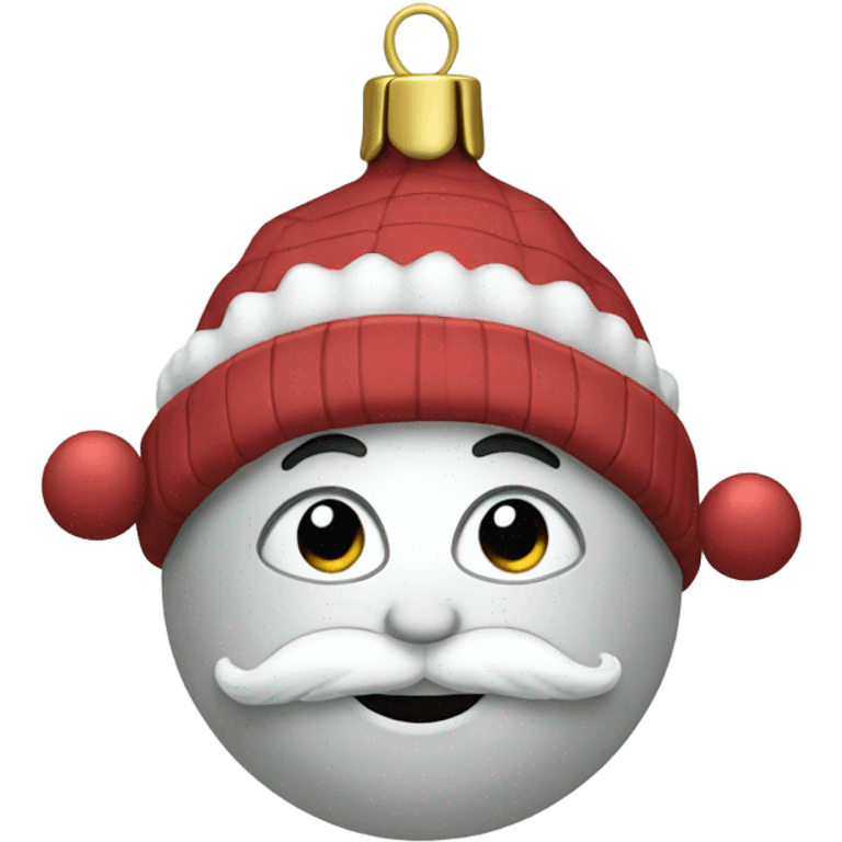 Winter ornament  emoji