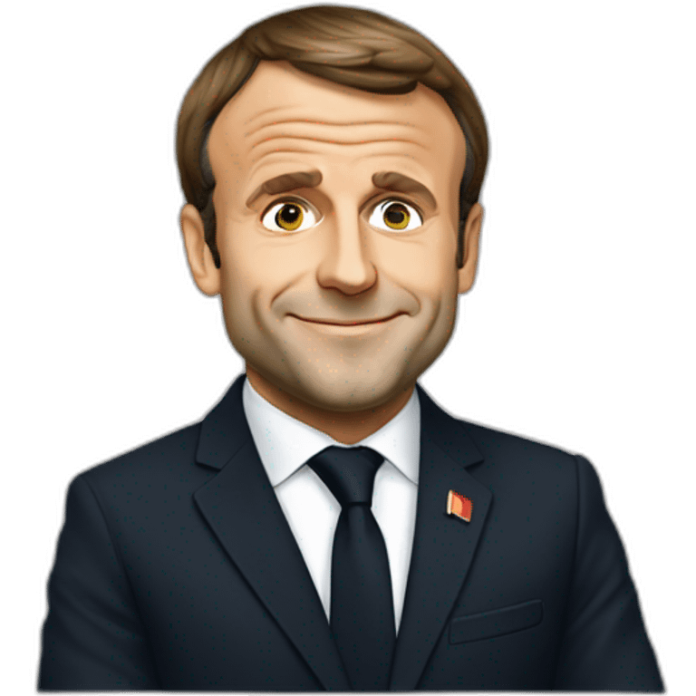 Emmanuel Macron emoji