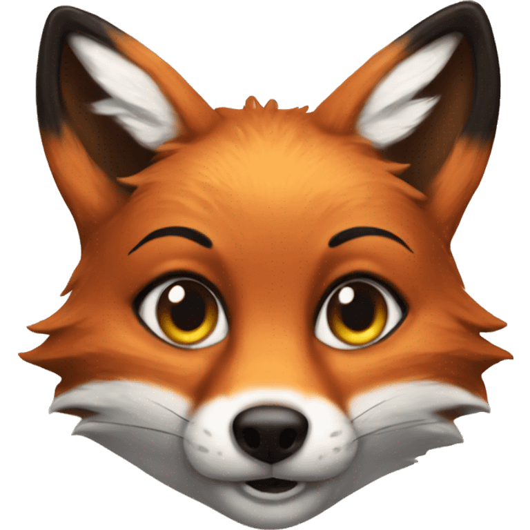 Vixen fox emoji