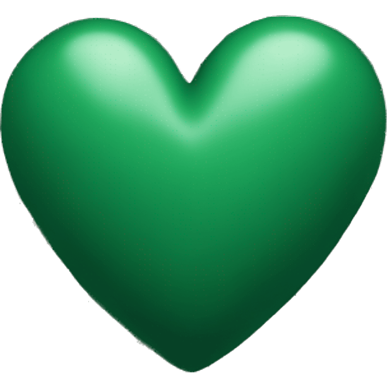 forest green heart emoji