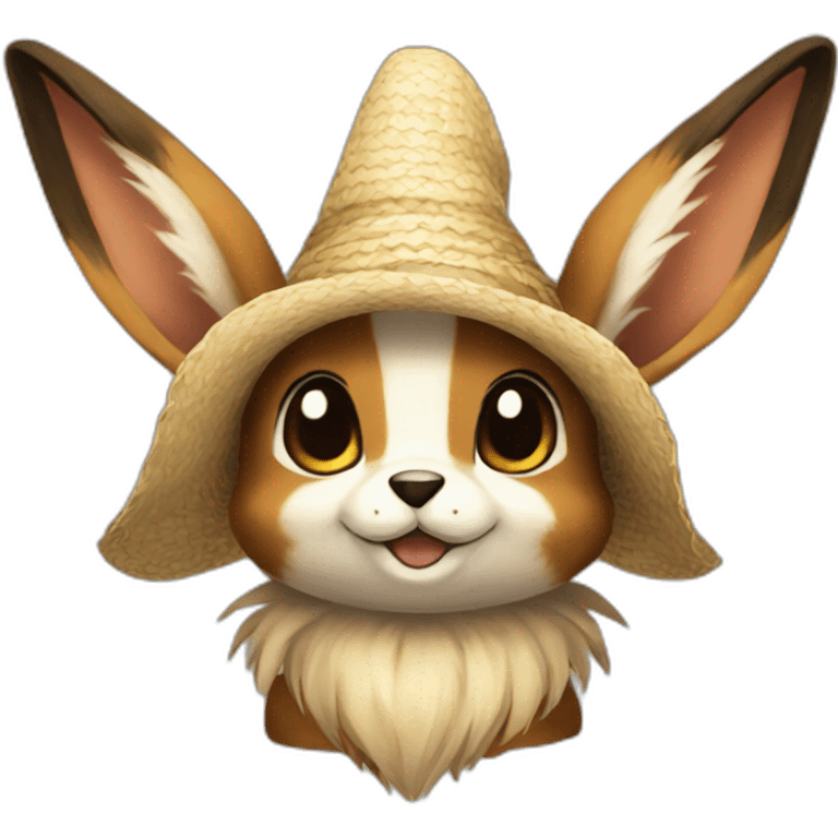 Strawhat Eevee emoji