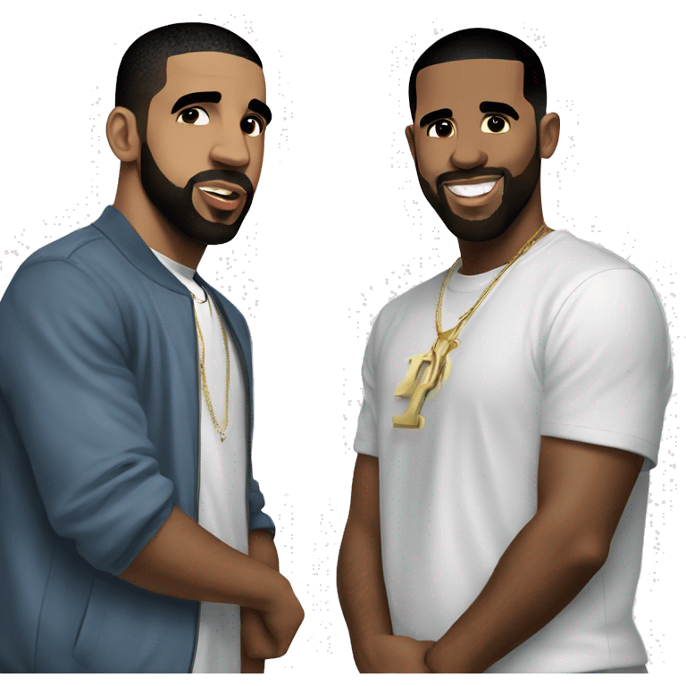 drake and diddy emoji