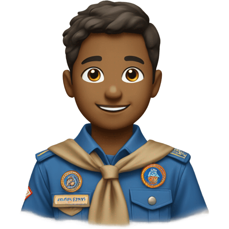 boy scout from Disney Up  emoji