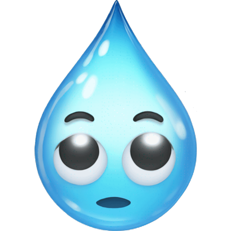 Water drop emoji