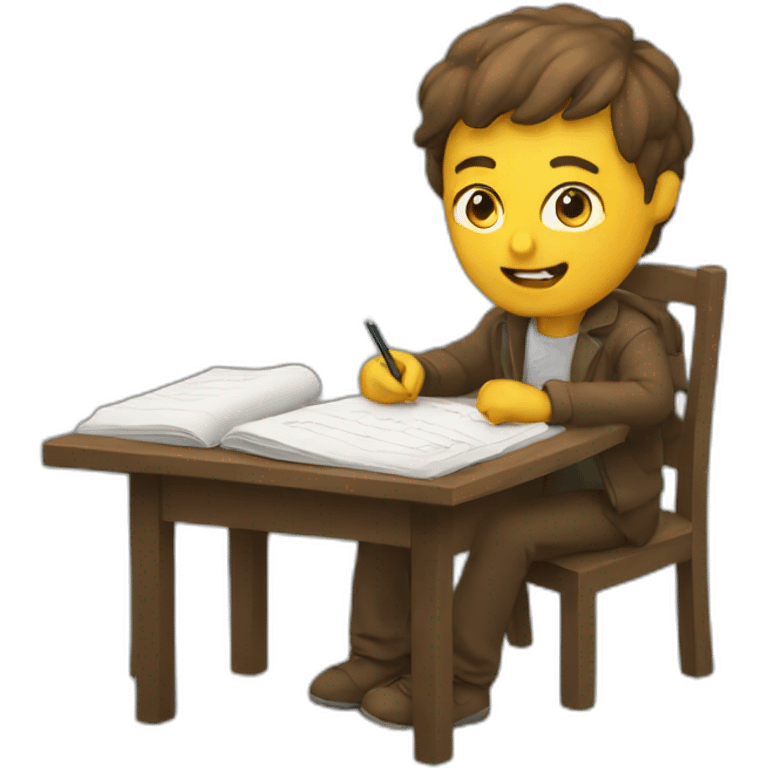 Writing emoji