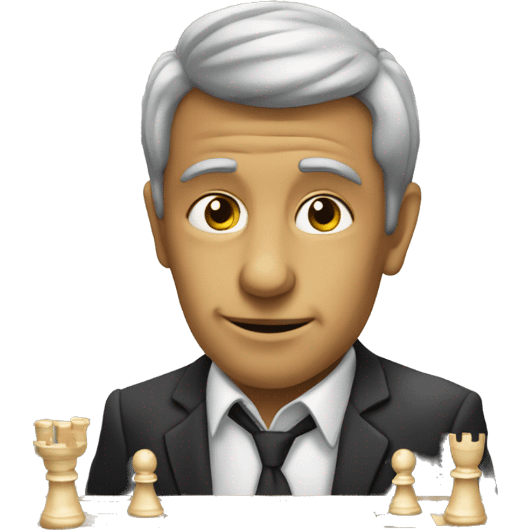 bochini playing chess emoji