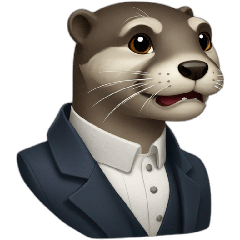 communist otter emoji