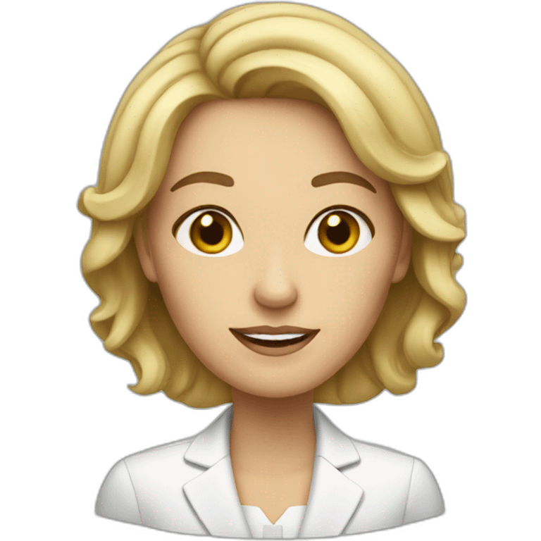 white woman executive emoji