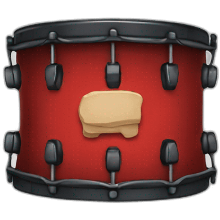 red drums emoji