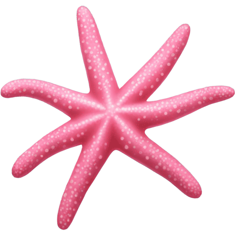 pink starfish emoji