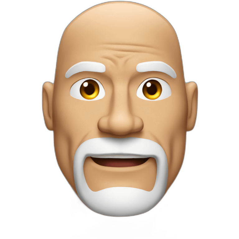 bill goldberg white bold full frontal man body building muscles emoji