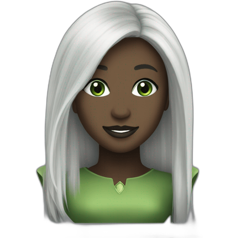 Elphaba wicked cynthia erivo black hair emoji