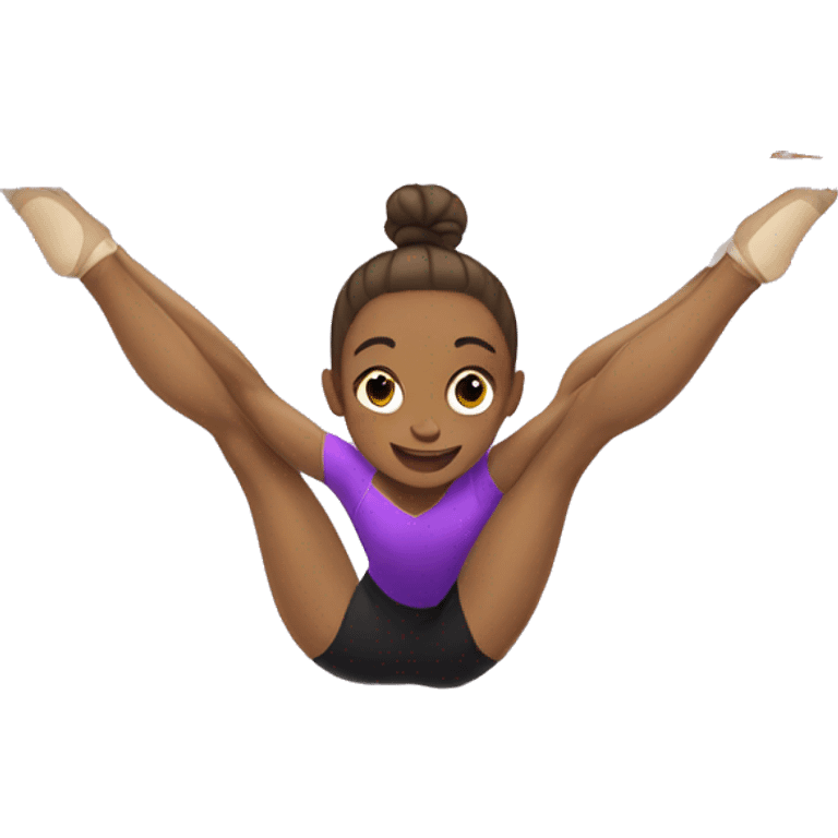 Gymnast on bars emoji