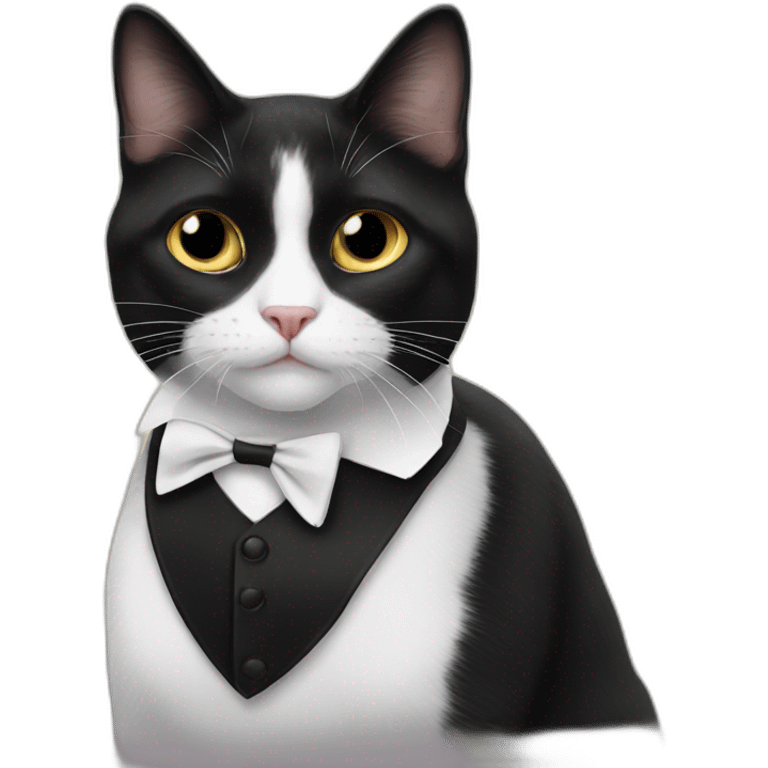 gato tuxedo emoji