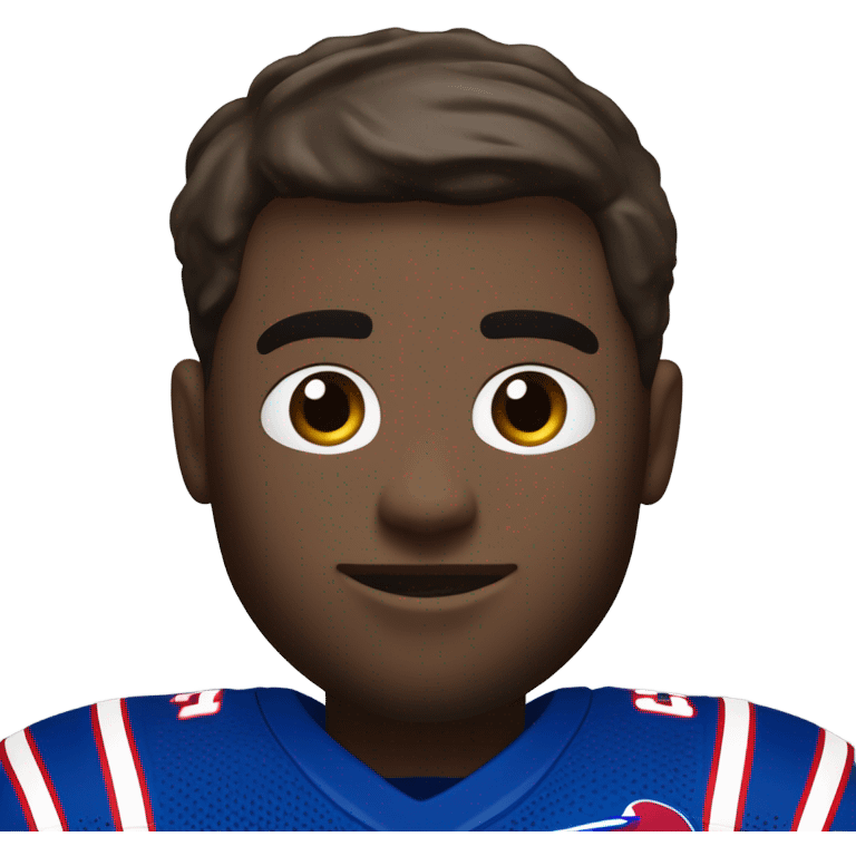 Buffalo bills player emoji