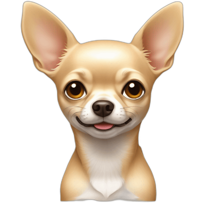 Beige chihuahua emoji