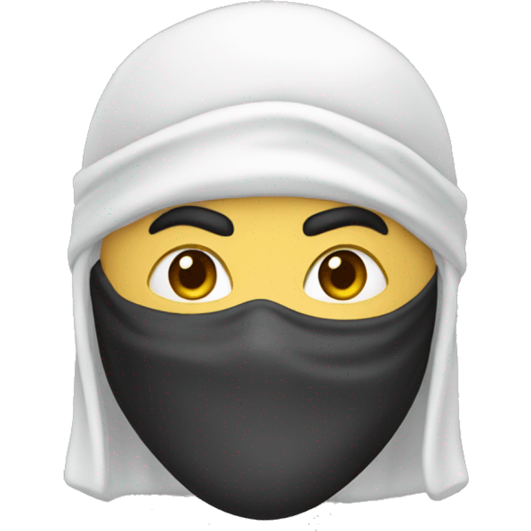 White ninja emoji