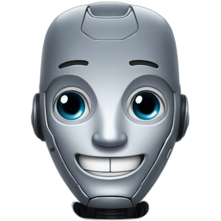 smiling robot emoji