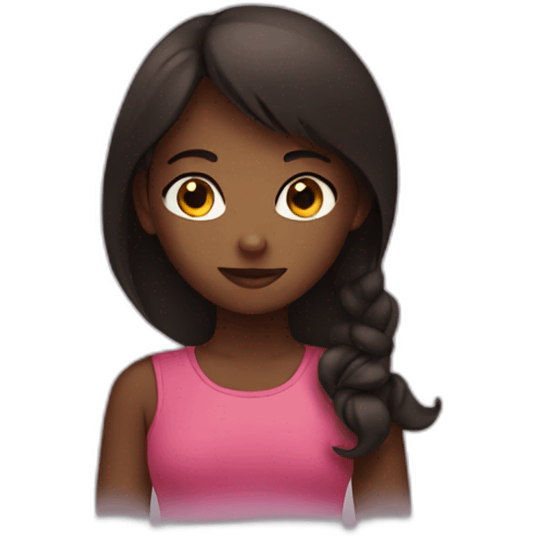 girl shadow emoji