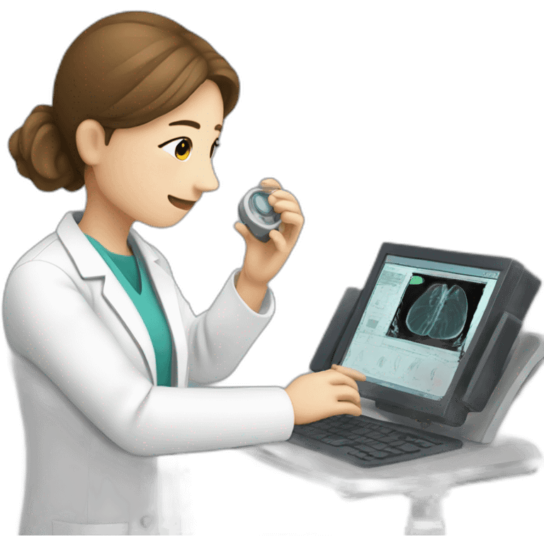 Radiologist-performing-ultrasound emoji