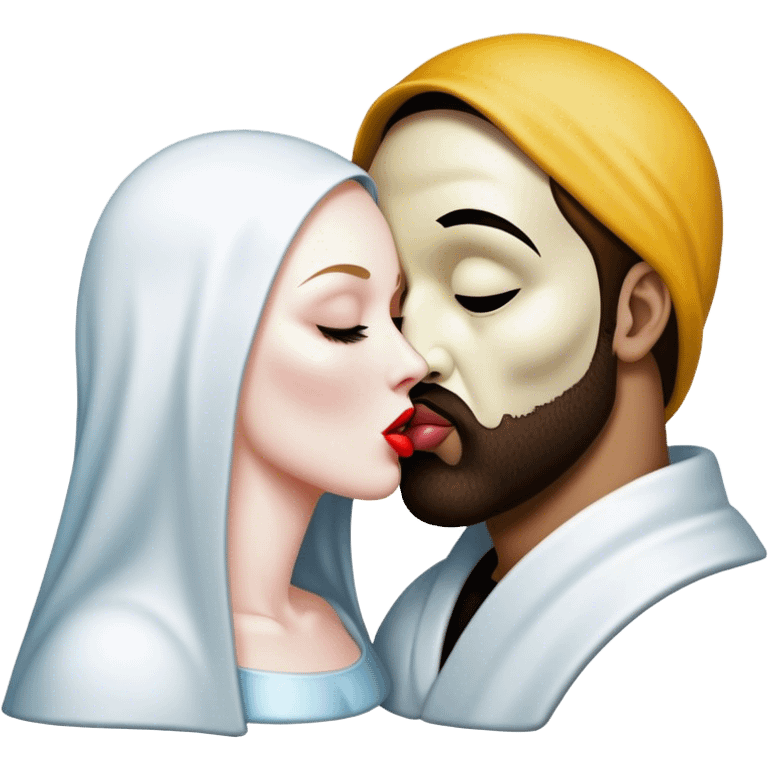 Ghostface kissing  emoji