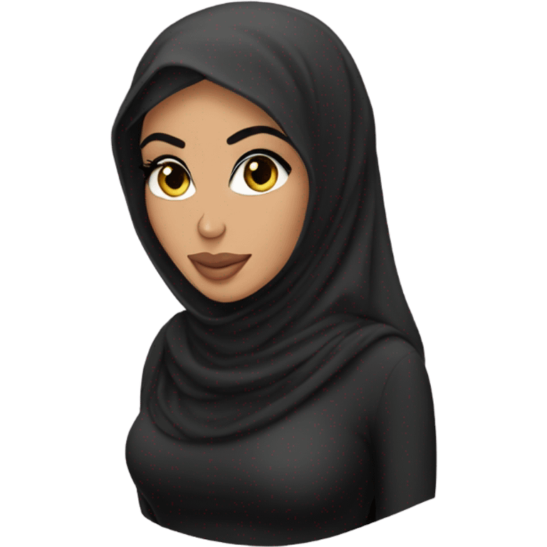 kim kardashian with hijab  emoji