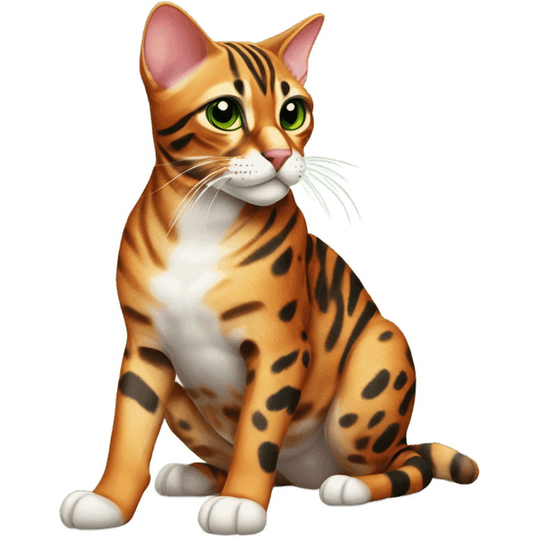 Bengal cat emoji