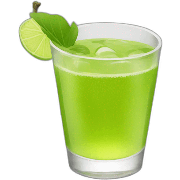 moaï-drinking-chartreuse emoji