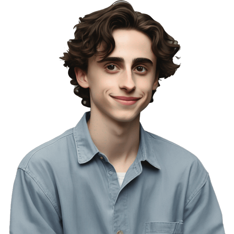 Timothée Chalamet in Call Me By Your Name emoji