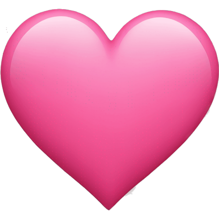 Tango pink color heart emoji