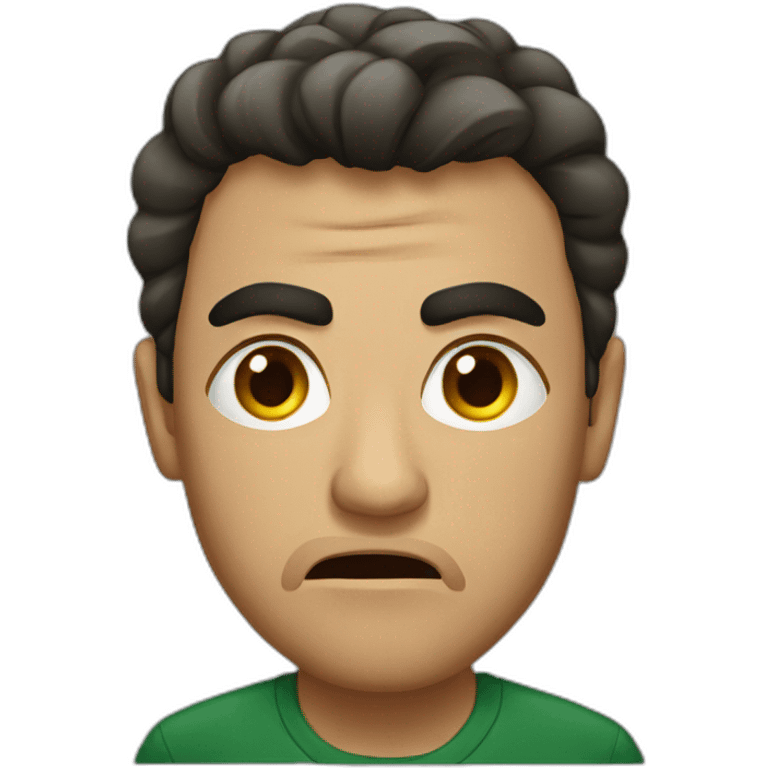 Angry Algerian emoji