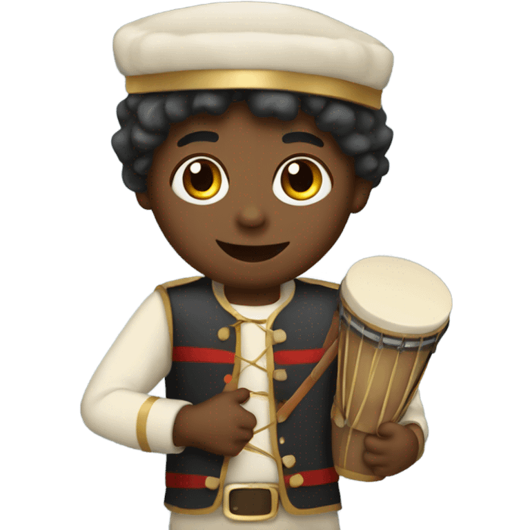 Little drummer boy emoji