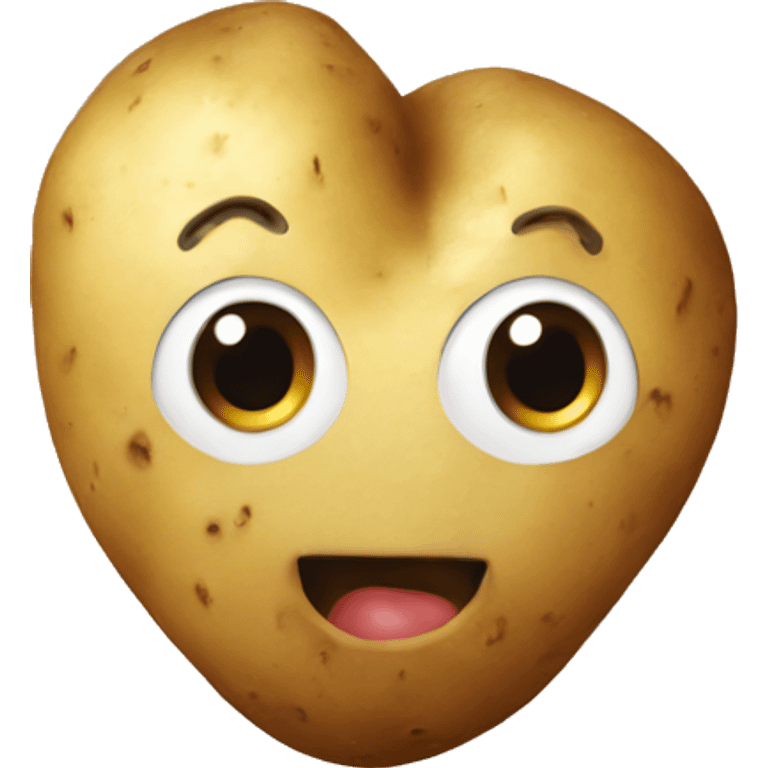 Potato heart emoji