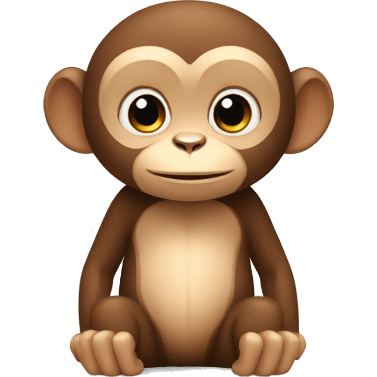 Cute little monkey  emoji