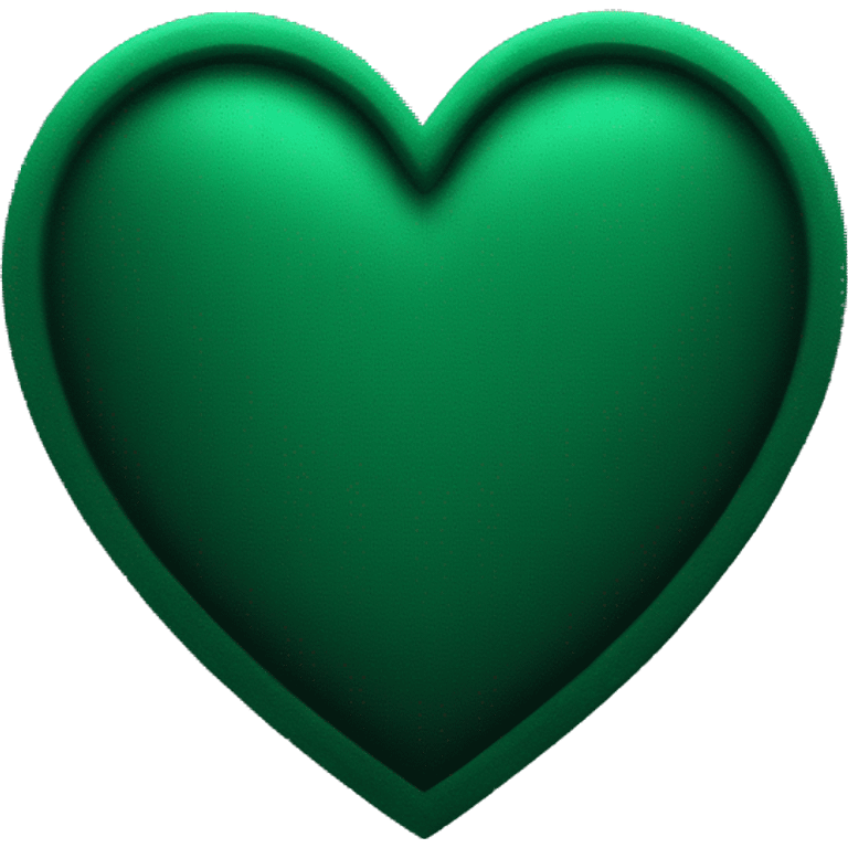 heart-deep-green-and-black-color emoji