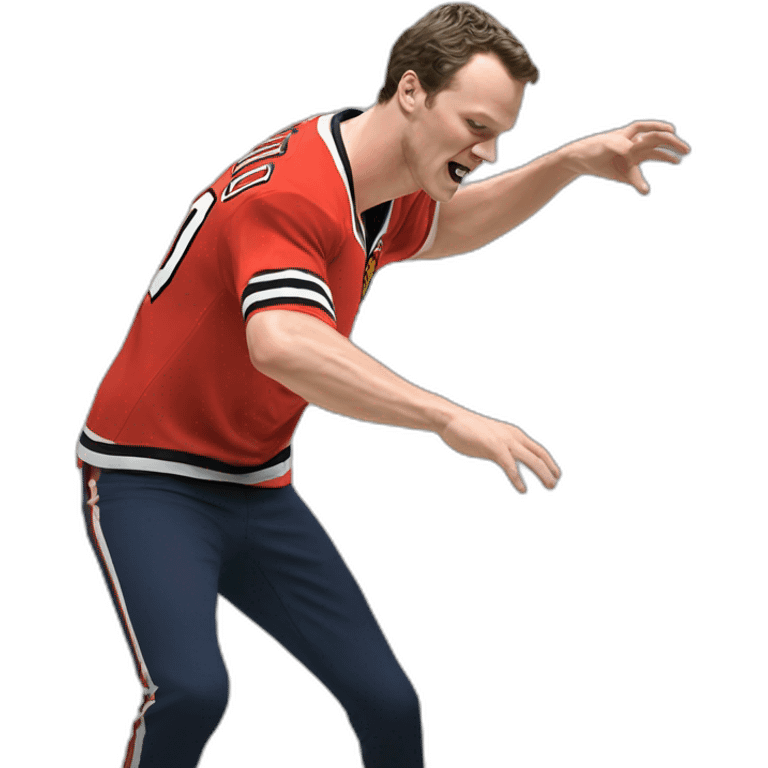 Jonathan Toews disco dancing  emoji