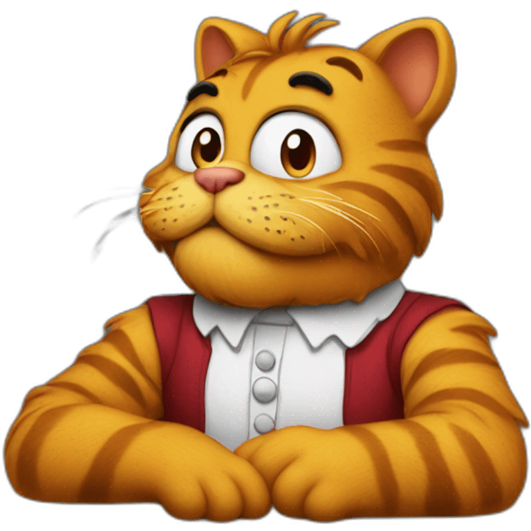 Endrou Garfield emoji