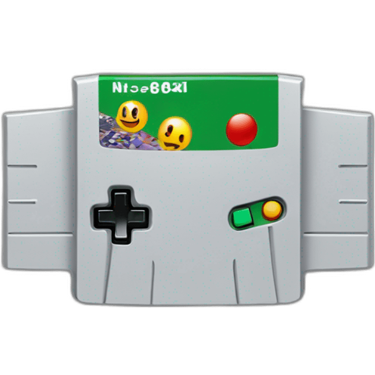 N64 game cartridge emoji