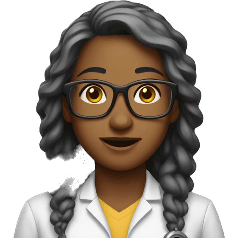 Courtney the biochemist  emoji